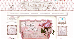 Desktop Screenshot of blossomgraphicdesign.com